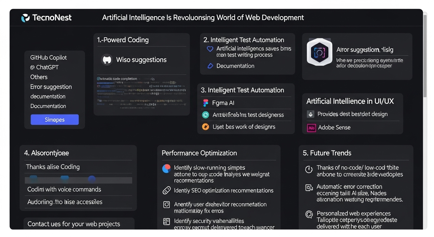 2025'te Yapay Zeka Web Geliştirmeyi Nasıl Değiştiriyor?